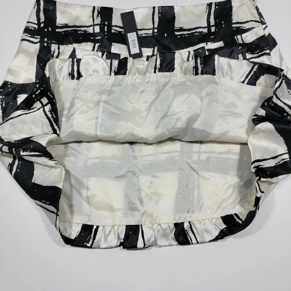 The Limited Black And White Skirt - Women's‎ Size 10 - NEW